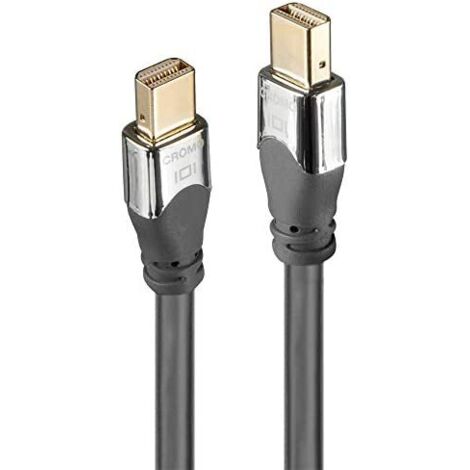 Lindy 36310  DisplayPort-Kabel 0,5 m Mini DisplayPort Grau