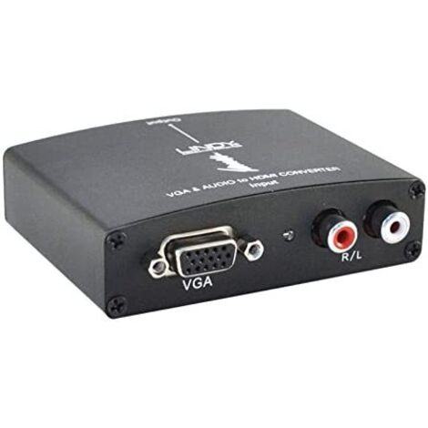 Lindy 38165 Videokonverter - Videokonverter (480i,480p,576i,576p,720p,1080i,1080p, 6,75 Gbit/s, Schwarz, HDMI, 100/240 V, 87 mm)