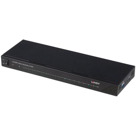 LINDY 38239 Splitter HDMI 16 porte HDMI 4K60
