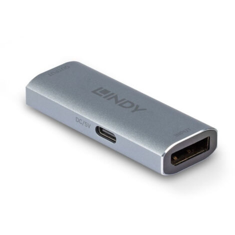 Lindy 38421 estensore audio/video Ripetitore di segnale AV Argento