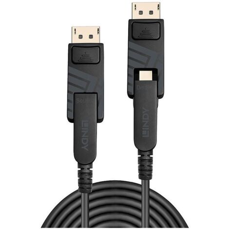 Lindy 38480 cavo DisplayPort 10 m Mini DisplayPort Nero