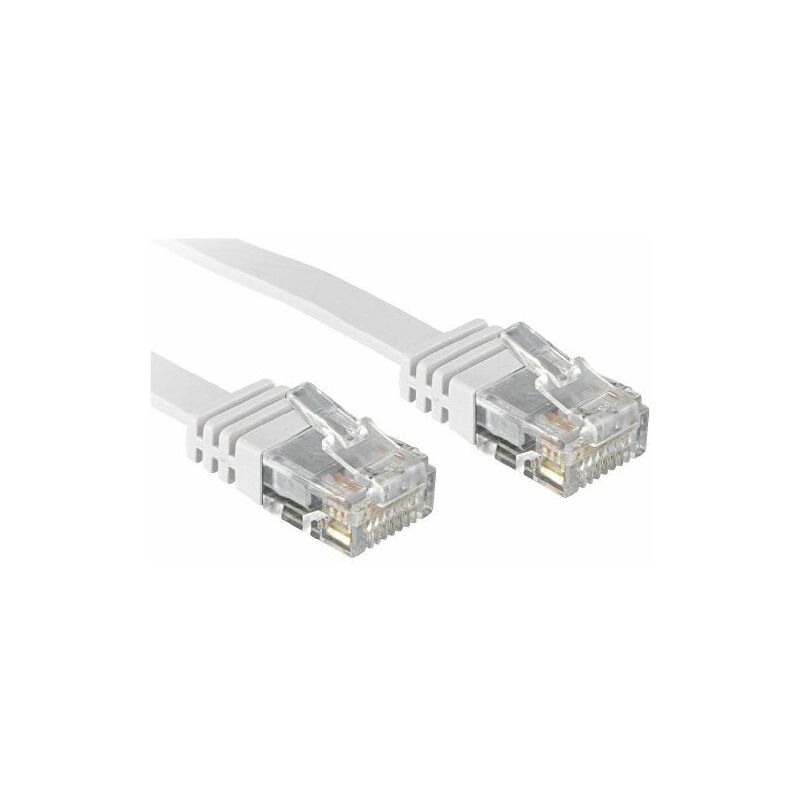 3m Cat.6 networking cable White Cat6 - Lindy