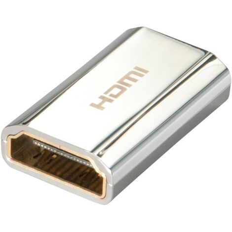Lindy 41509 changeur de genre de câble HDMI Type A (Standard) Métallique