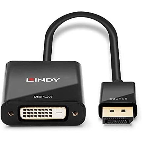 Lindy 41734 cavo e adattatore video Nero