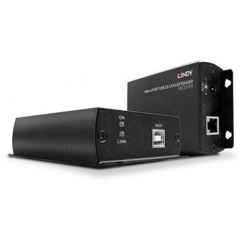 LINDY 42710 USB-B Extendeur USB câble réseau RJ45 140 m S214992