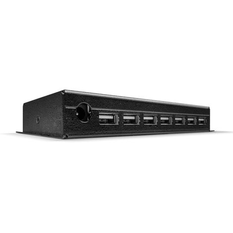 Lindy 42794 hub di interfaccia USB 2.0 Type-B 480 Mbit/s Nero