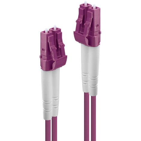 Lindy 46341 cable de fibra optica 2 m LC Rosa