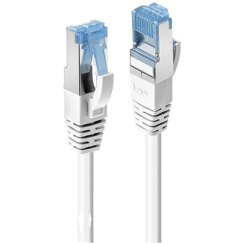 Lindy - 47201 RJ45 Câble réseau, câble patch cat 6 s/ftp 30.00 m blanc 1 pc(s) S237872