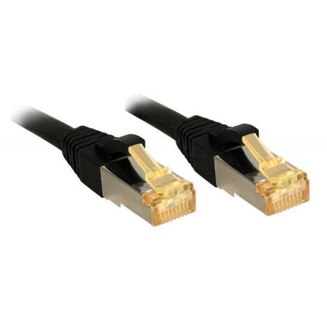 LINDY  47315 RJ45 Cavo di rete, cavo patch CAT 6A/7 S/FTP 20.00 m Nero 1 pz.