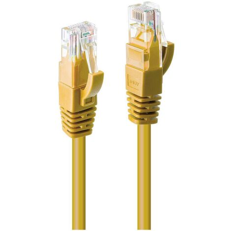Lindy 48064 cavo di rete Giallo 3 m Cat6 U/UTP (UTP)