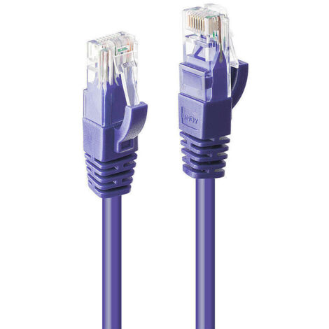Lindy 48120 cable de red Violeta 0,3 m Cat6 U/UTP (UTP)