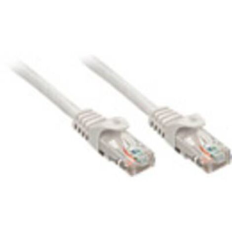 LINDY 48163 RJ45 Câble réseau, câble patch CAT 6 U/UTP 2.00 m gris 1 pc(s) R947871