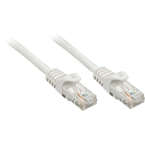 LINDY 48164 RJ45 Câble réseau, câble patch CAT 6 U/UTP 3.00 m gris 1 pc(s) S239992