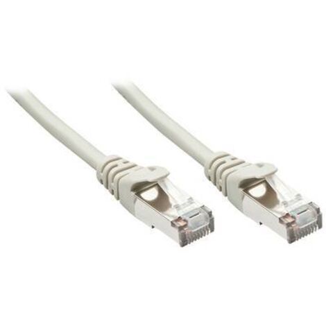 LINDY 48340 RJ45 Câble réseau, câble patch CAT 5e F/UTP 0.30 m gris 1 pc(s) S232732