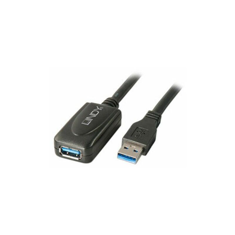 

43155 cable USB 5 m USB 3.2 Gen 1 (3.1 Gen 1) USB A Negro - Lindy