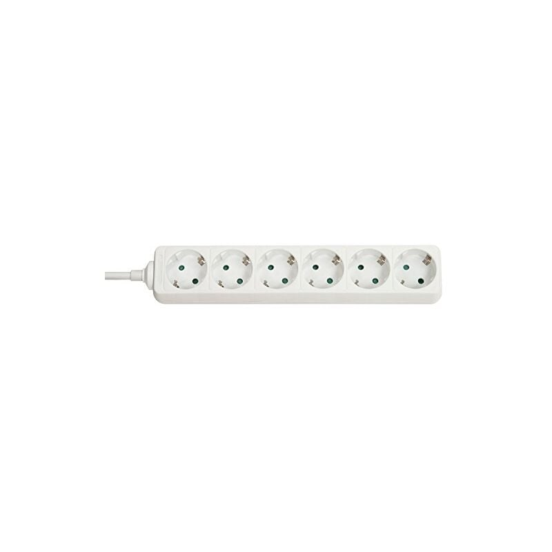 

Lindy 73102 - Regleta Con 6 Enchufes, Color Blanco