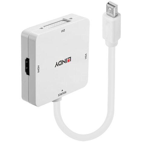 LINDY Adapter Mini-DisplayPort an HDMI 4K30DVIVGA