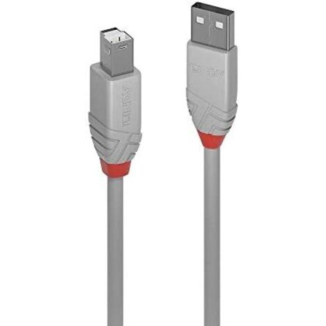 Lindy Anthra Line - cable USB - USB a USB Tipo B - 1 m