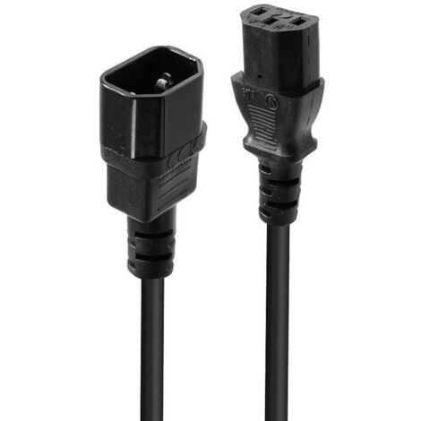 Lindy - cable alargador de alimentacion - IEC 60320 C14 a power IEC 60320 C13 - 50 cm