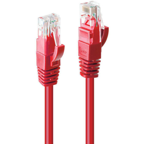 Lindy cable de interconexion - 1 m - rojo