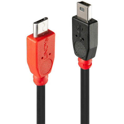 Lindy - cable USB - mini USB tipo B a Micro-USB tipo B - 50 cm