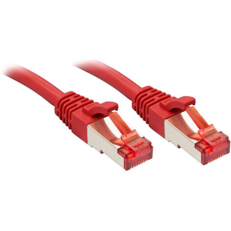 Lindy Cat.6 S/FTP 1m cable de red Rojo Cat6 S/FTP (S-STP)