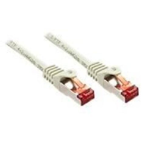 Lindy Cat.6 S/FTP 1m cavo di rete Grigio Cat6 S/FTP (S-STP)