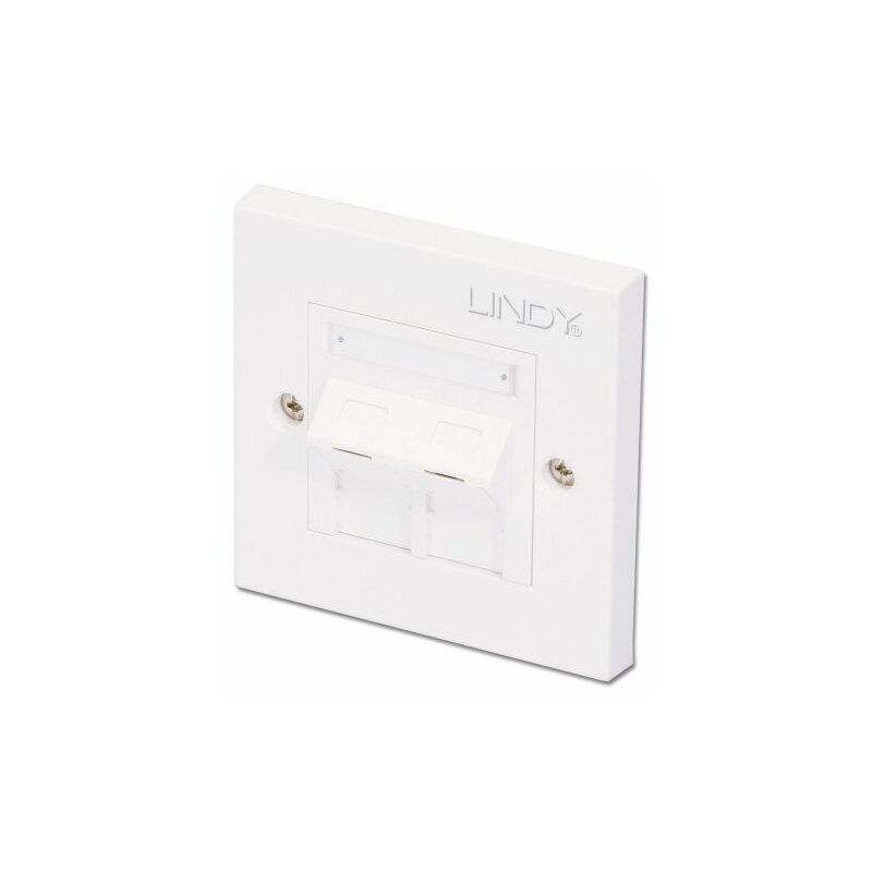 

CAT6 Single Wall Plate - Lindy