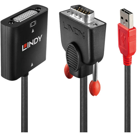LINDY Convertisseur VGA vers DVI-D