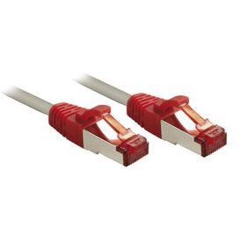 Lindy CrossOver Cat.6 S/FTP 10m cavo di rete Grigio Cat6 S/FTP (S-STP)