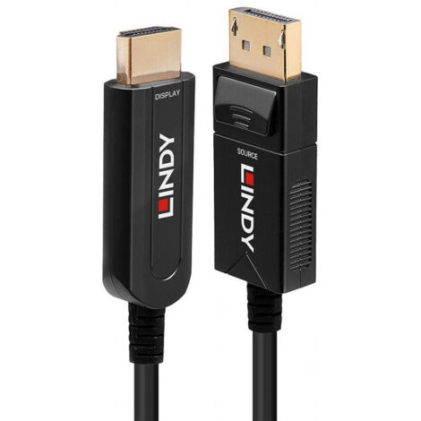 Lindy Displayport 1.2 auf HDMI 18G AOC Kabel 10m (38490)