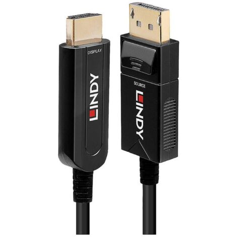 LINDY Displayport 1.2 auf HDMI 18G AOC Kabel 10m