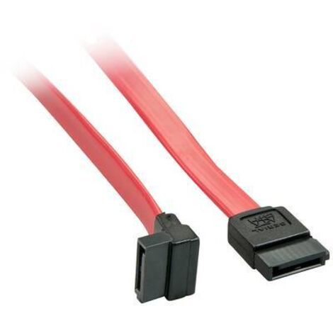 LINDY disque dur Câble de raccordement [1x SATA mâle 7 pôles - 1x SATA mâle 7 pôles] 0.50 m rouge S216302