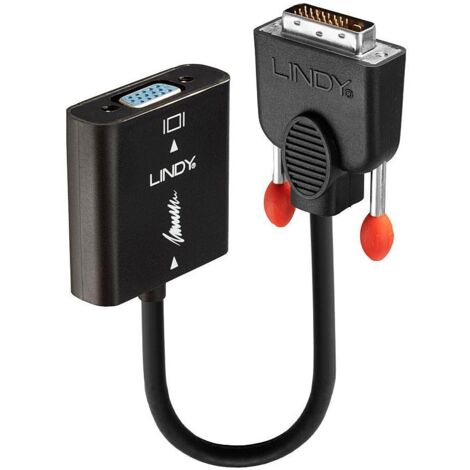 LINDY DVI-D auf VGA Adapter DVI-D St VGA-Buchse, max. 1200p