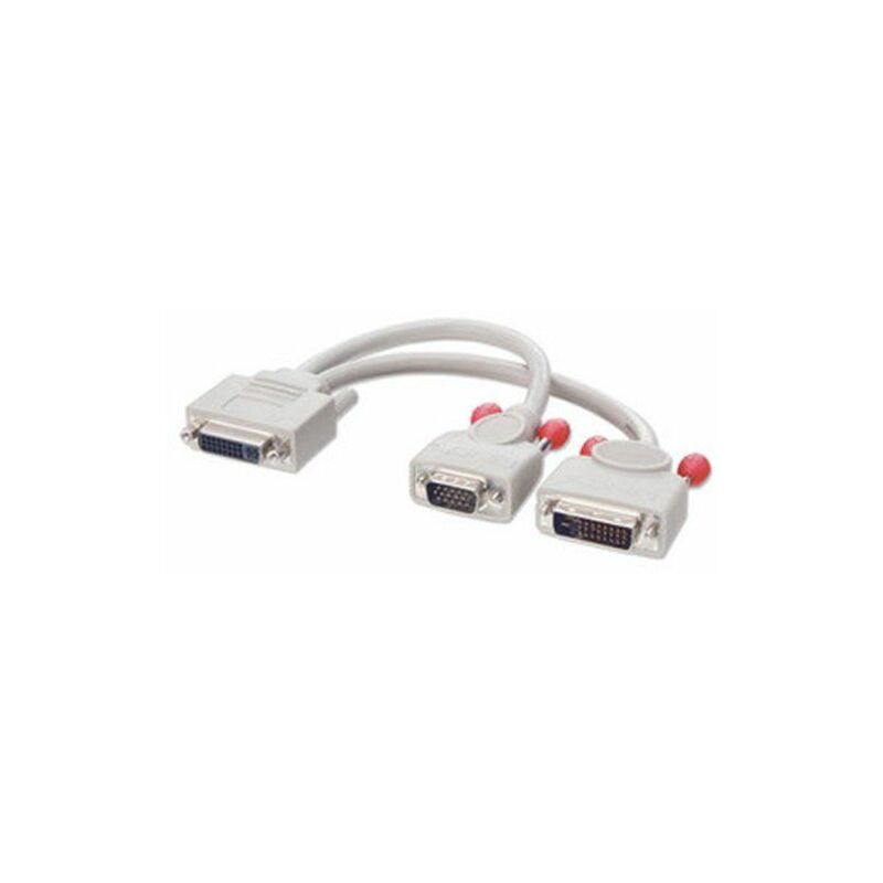 

DVI-I/DVI-D + VGA Monitor Cable - Lindy