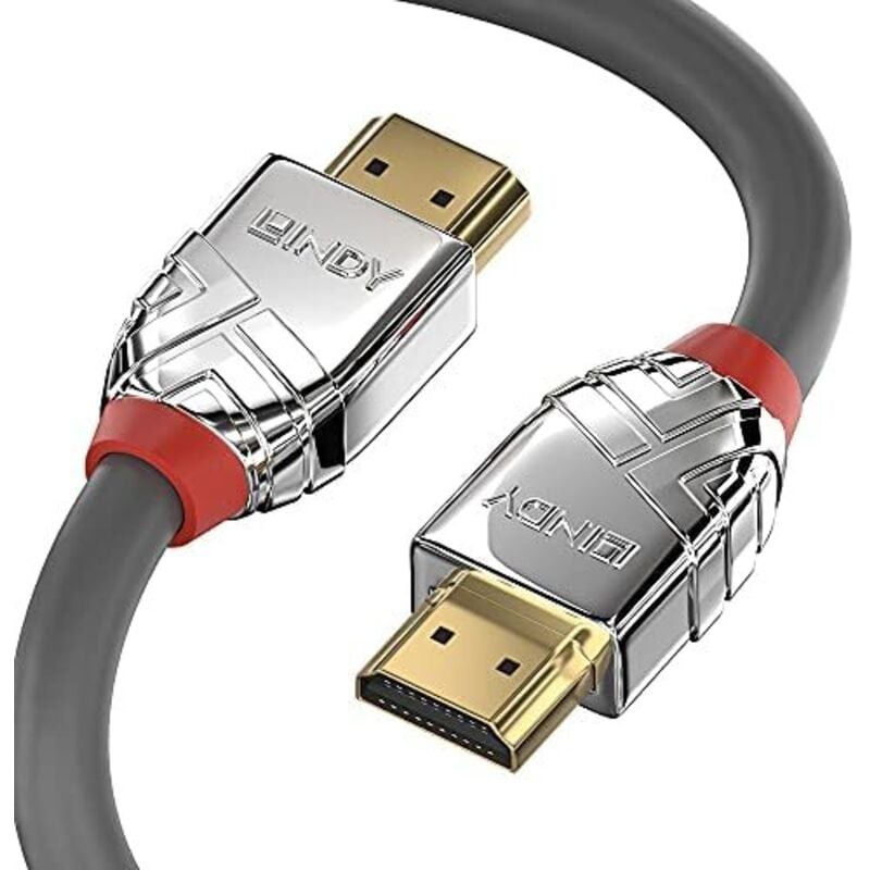 Lindy - 37876 câble hdmi 10 m hdmi Type a (Standard) Gris