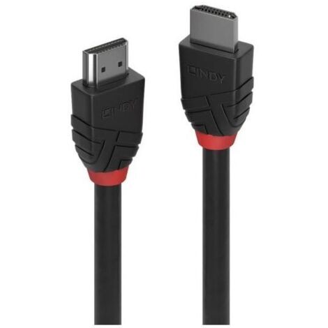 LINDY HDMI Cavo Spina HDMI-A 1.00 m Nero 36771 UHD 8K, Cavo HDMI