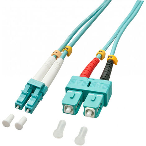 Lindy LWL-Duplexkabel LC/SC OM3 2m 50/125æm Multimode (46391)