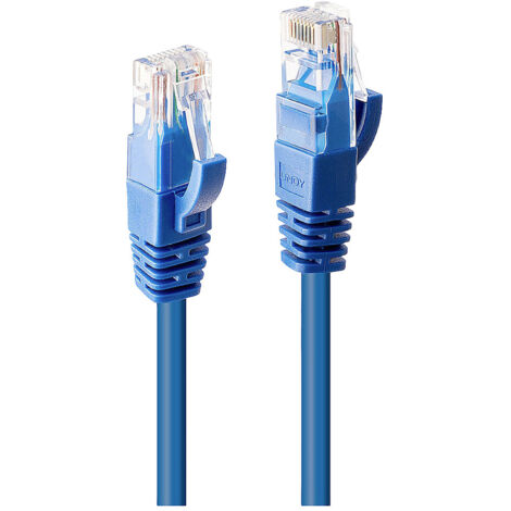 Lindy Patchkabel Cat.6 U/UTP Kabel, blau 7.5m (48021)