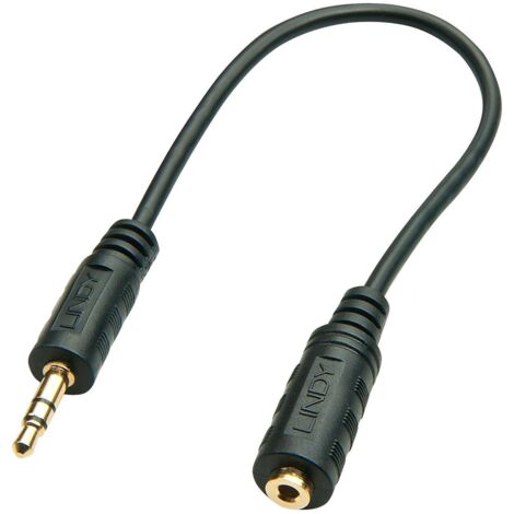 Lindy Premium adaptador de audio - 20 cm