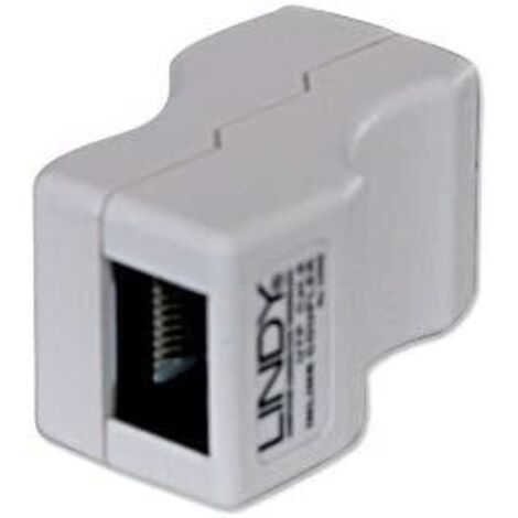 Lindy RJ-45 Buchse -&gt Buchse, UTP CAT6 (Line Coupler) RJ45 Grau - Kabeladapter (UTP CAT6 (Line Coupler), RJ45, RJ45, RJ45, Buchse/Buchse, Grau)