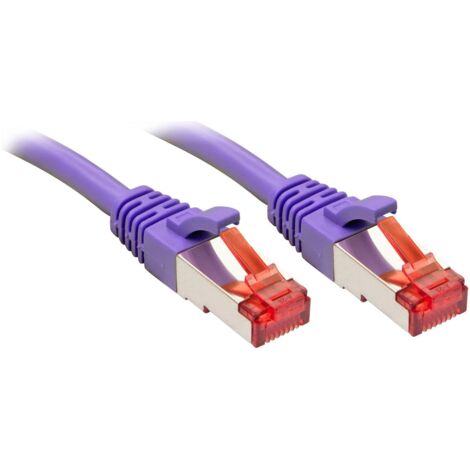 Lindy Rj45/Rj45 Cat6 1.5m cavo di rete Viola 1,5 m S/FTP (S-STP)