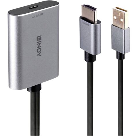 50 cm HDMI femelle + HDMI mâle vers USB 2.0 câble adaptateur de connecteur  mâle