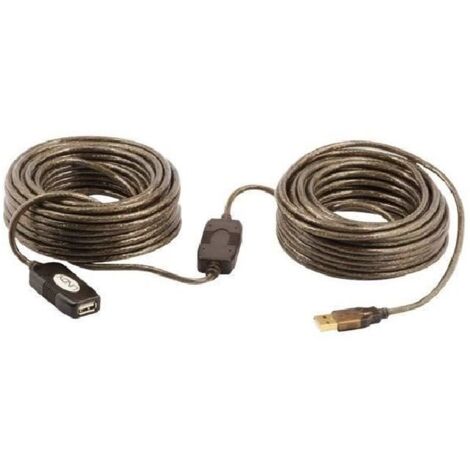 LINDY USB-Kabel  USB 2.0 USB-A Stecker, USB-A Buchse 20.00 m   42631