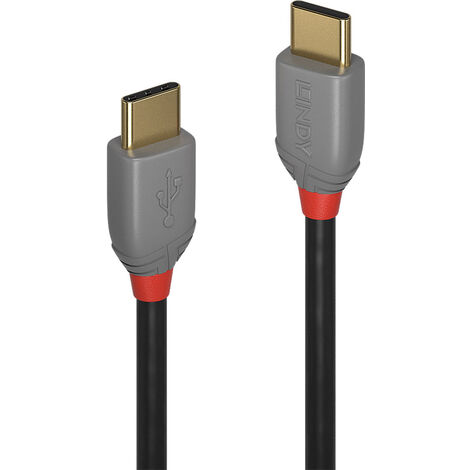 LINDY USB-Kabel  USB 2.0 USB-C® Stecker, USB-C® Stecker 2.00 m Schwarz  36872