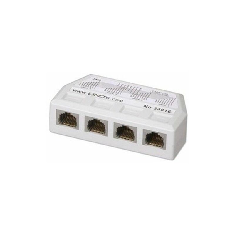 

UTP/RJ45 4 Port Y Adapter - Lindy