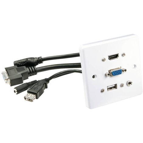 LINDY WANDDOSE VGA/HDMI/USB/3.5MM STEREO