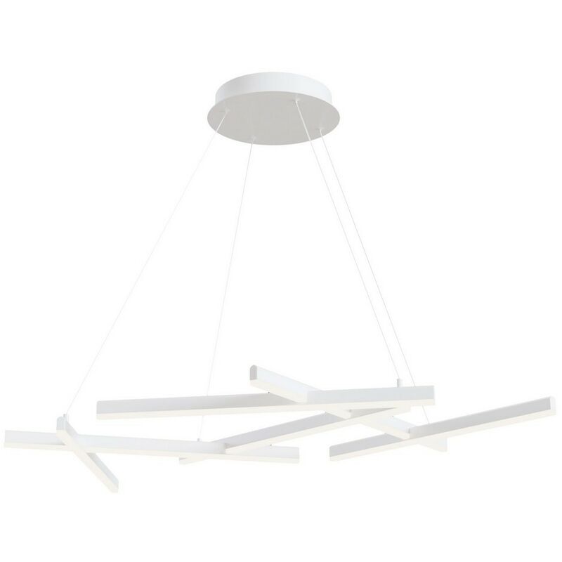 Line Integrated led Ceiling Pendant Lamp White