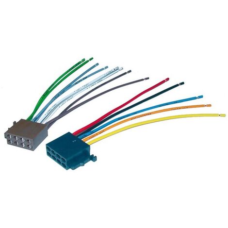 Line Out Adapter Mini-ISO auf Cinch