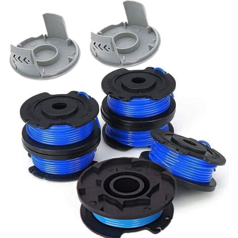 Line Trimmer Spool for Ryobi 18v 24v 40v 0.065 Inch Replacement Spool Fits Ryobi One+ AC14RL3A,Cordless Line Trimmer 11ft-8 Packs